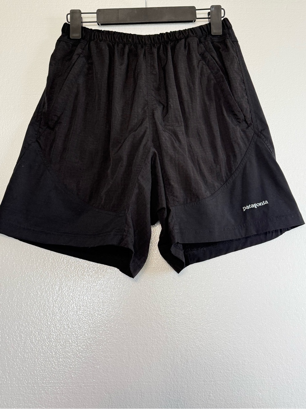 Patagonia Women Black Padded Cycling Bike Shorts Size M Vintage Italy